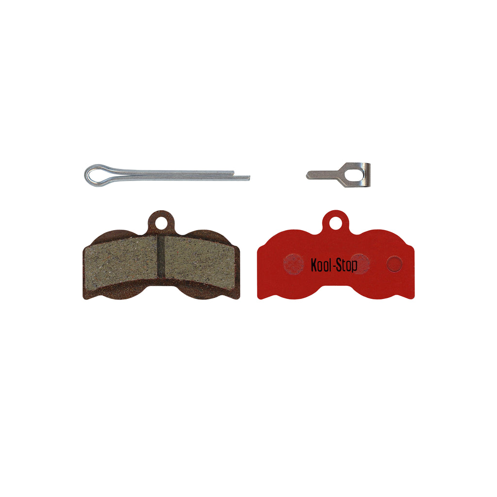 Kool Stop KSD540 Disc Brake Pads — Resin Compound / Steel Plate / Hope