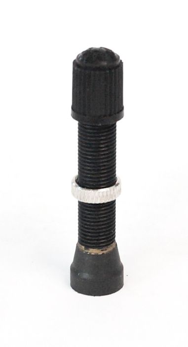 Generic Tubeless Schraeder Valve — 45mm / Black [1pc]
