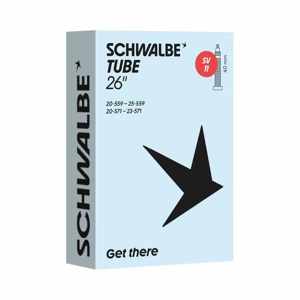 Schwalbe SV11 Tube — 26 x 1.00" OR 650 x 20-25c / Presta (PV/FV) / 40mm Valve