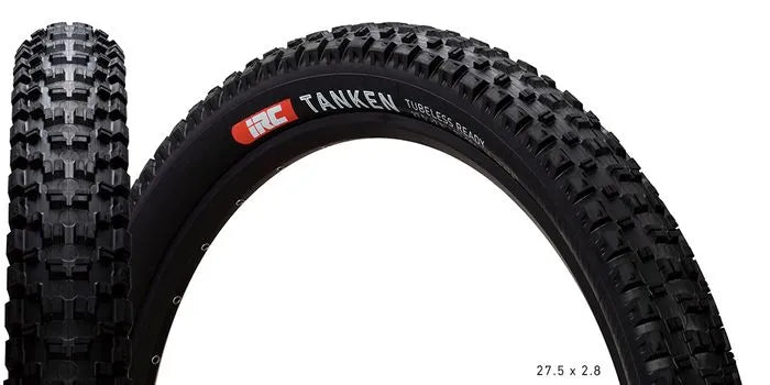 IRC Tanken Tubeless Tyre  — 27.5 x 2.30" (58-584) / Black Wall