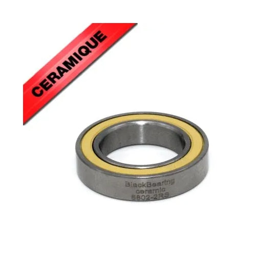 BlackBearing 6901-2RS Ceramic Bearing — 12 x 24 x 6mm [1pc]