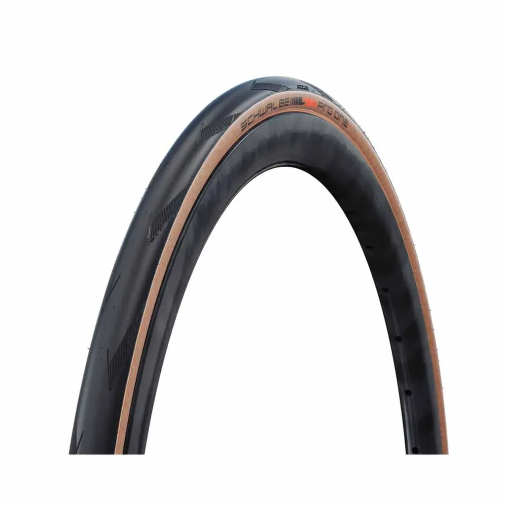 Schwalbe Pro One Folding Tyre  — 700 x 32c (32-622) / Super Race ADDIX Race V-Guard / Transparent Wall