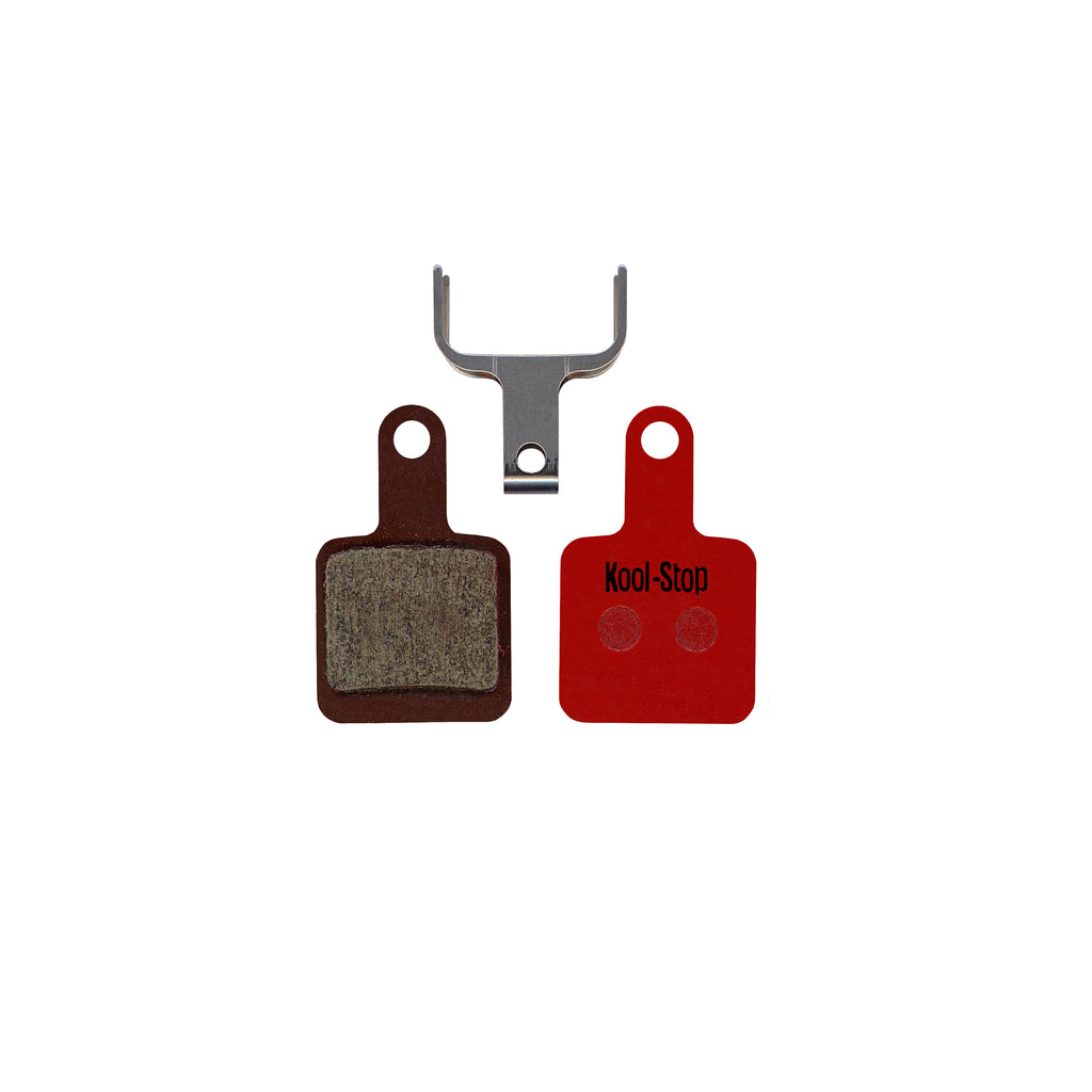 Kool Stop KSD735 Disc Brake Pads — Resin Compound / Steel Plate / Tektro