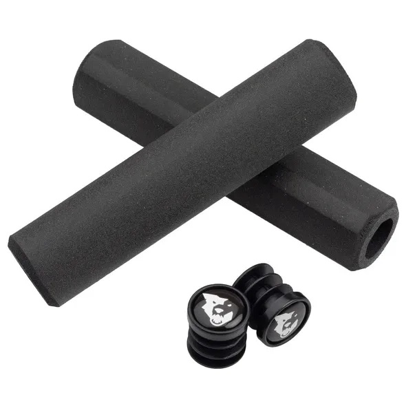 Wolf Tooth Karv Cam Slide-On Grips — Open End / Red