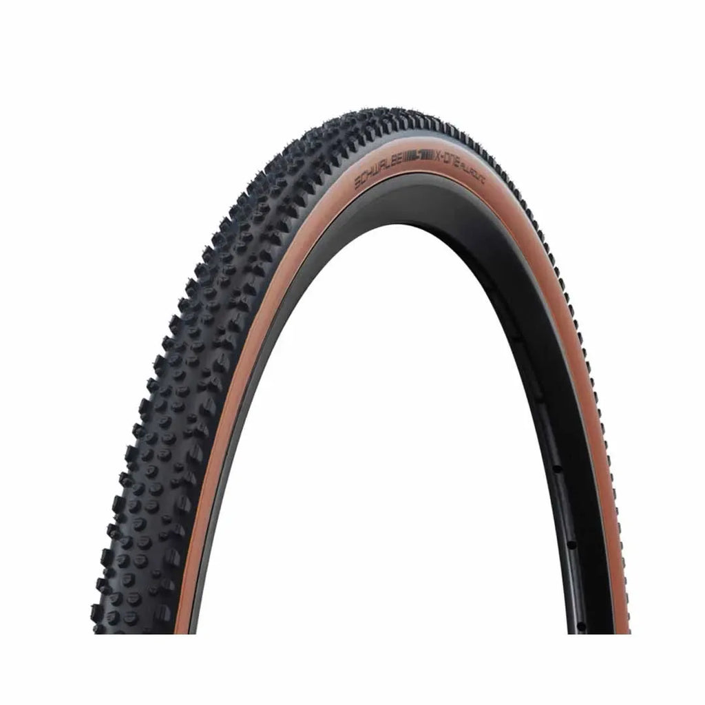 Schwalbe X-One Allround Tubeless Tyre  — 700 x 33c (33-622) / ADDIX RaceGuard / Bronze Wall