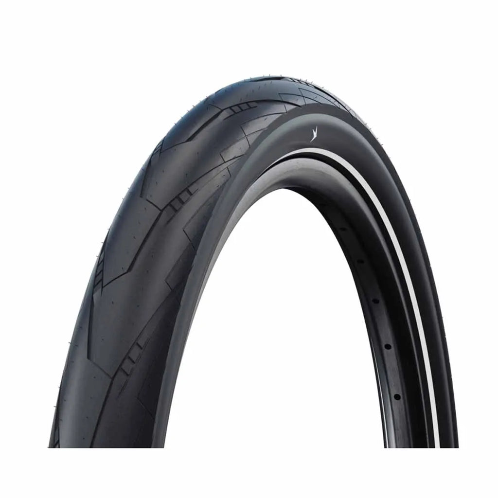 Schwalbe Motion Super Moto Wire Bead Tyre — 29 x 2.40" (62-622) / ADDIX Green Double Defense + RaceGuard / Reflective / Black Wall