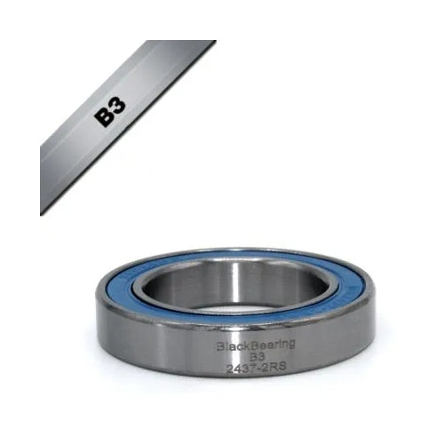 BlackBearing B3 2437-2RS Bearing — 24 x 42 x 7mm [1pc]