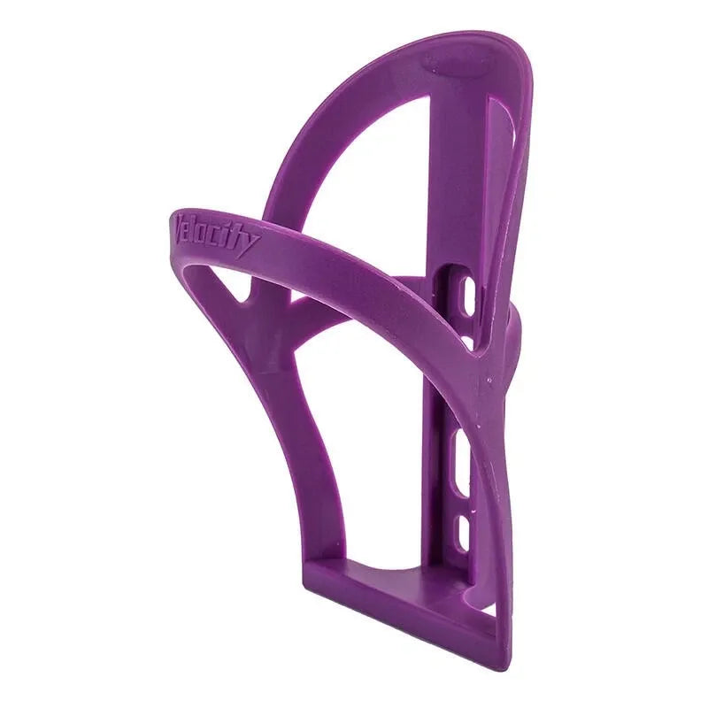 Velocity Bottle Cage — Plastic / Purple