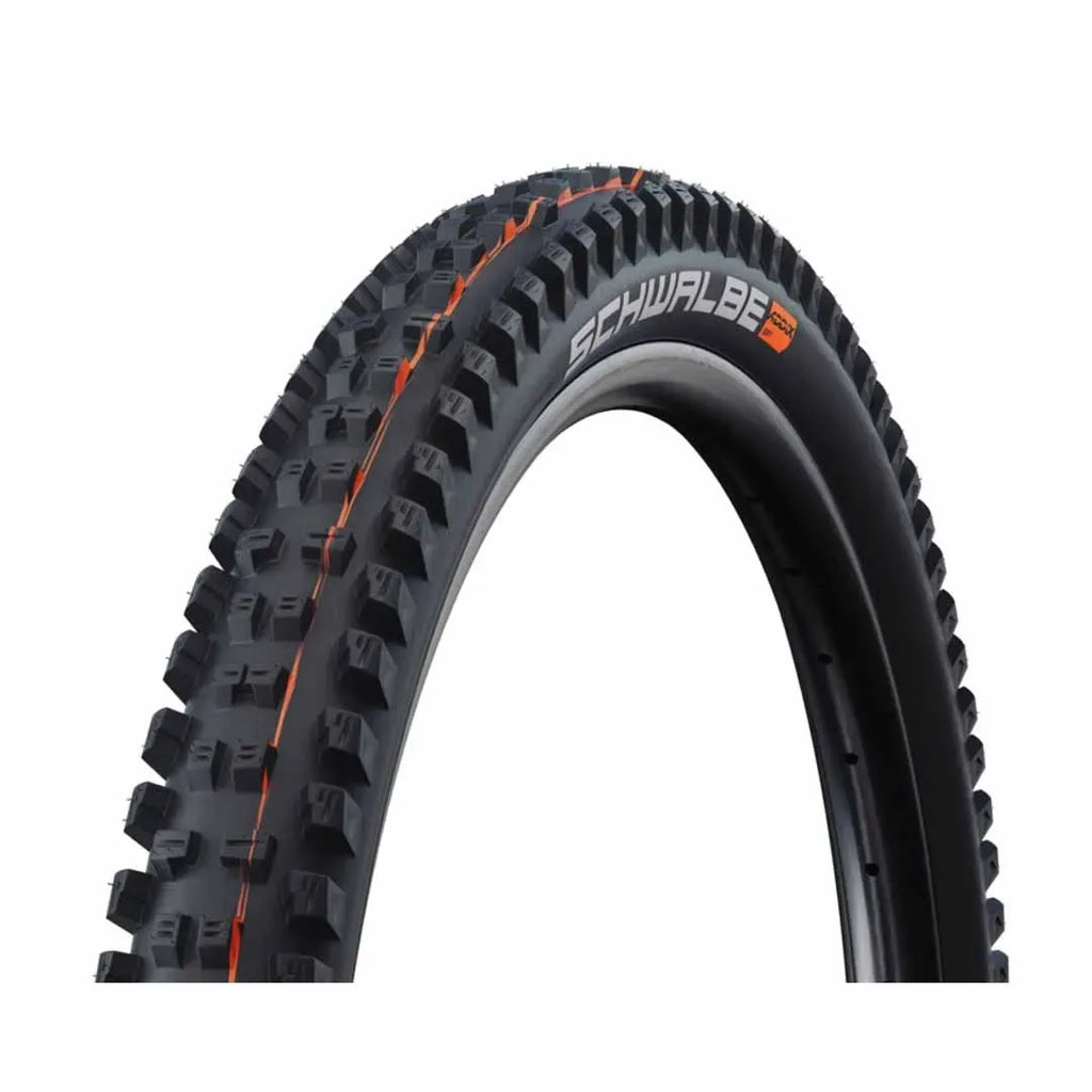 Schwalbe Tacky Chan Tubeless Tyre  — 29 x 2.40" (62-622) / Super Gravity ADDIX Soft / Black Wall