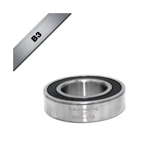 BlackBearing B3 6900-2RS Bearing — 10 x 22 x 6mm [1pc]