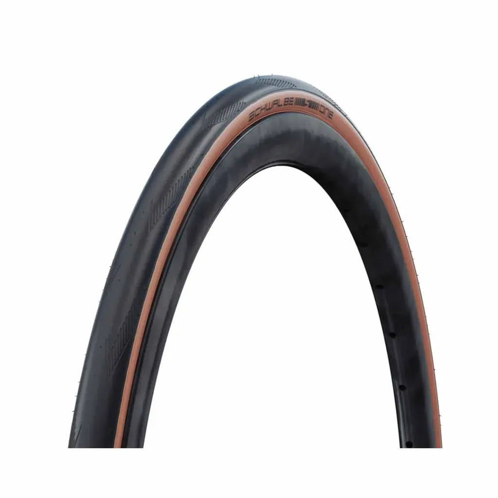 Schwalbe One Folding Tyre  — 700 x 25c (25-622) / ADDIX RaceGuard / Bronze Wall