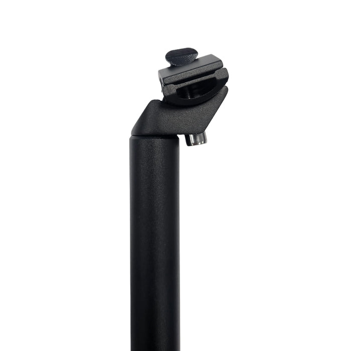 Micro Adjust Seatpost — 27.2mm x 400mm / 20mm Setback / Alloy / Black