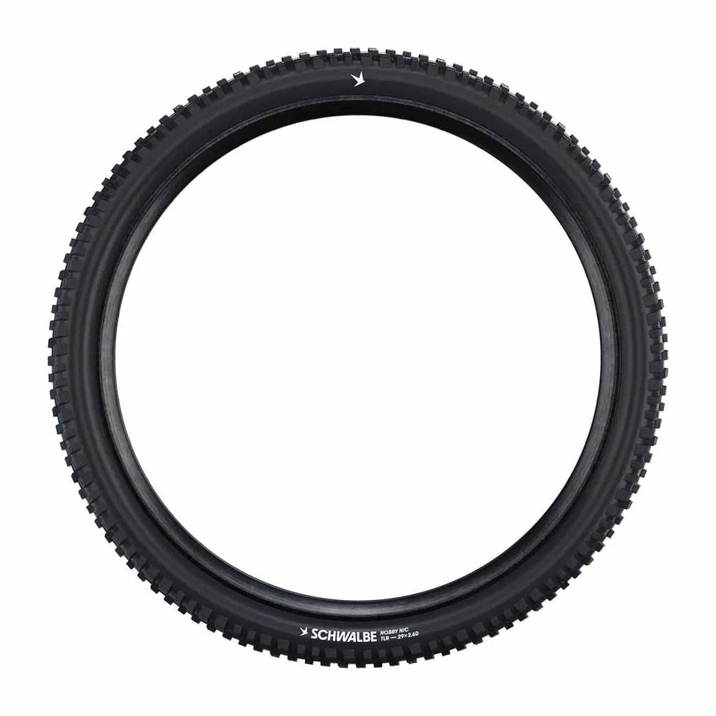 Schwalbe Nobby Nic Wire Bead Tyre  — 29 x 2.25" (57-622) / STANDARD ADDIX Green / Black Wall