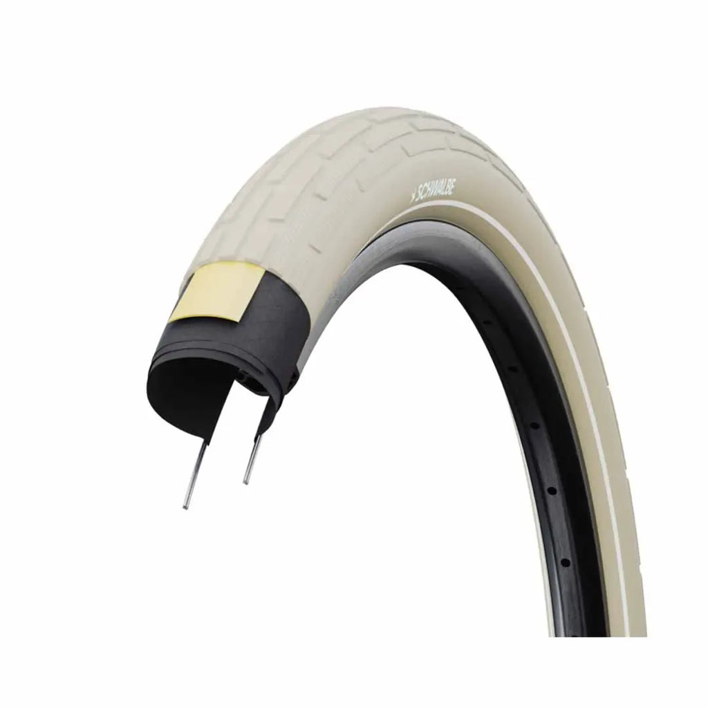 Schwalbe Motion Fat Frank Wire Bead Tyre — 26 x 2.35" (60-559) / SBC K-Guard / Reflective / Cream Wall