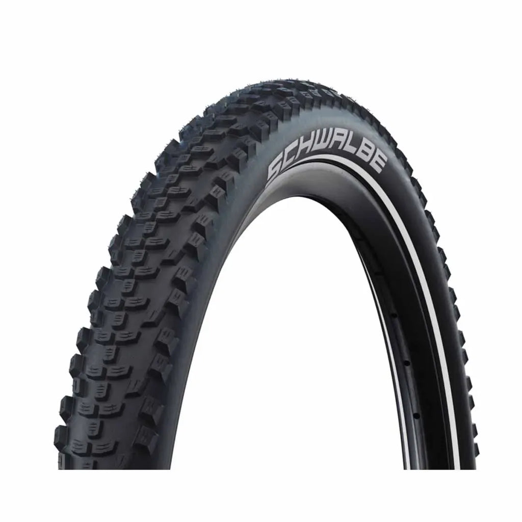Schwalbe Smart Sam Wire Bead Tyre — 27.5 x 2.60" (65-584) / ADDIX Double Defense + RaceGuard / Reflective / Black Wall