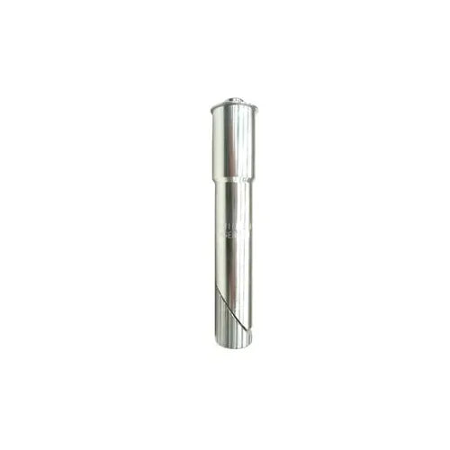 Alloy Stem Converter — 22.2mm Quill to 1" Threadless Stem / 130mm Length / Silver
