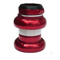 Alloy Threaded 1 1/8" Headset — EC34/28.6-26tpi (25.4 Quill) x EC34/30 / Red