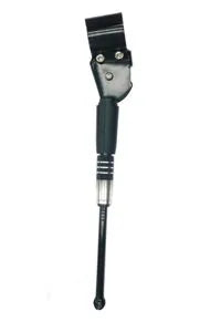 Alloy Rear Clamp On Kickstand — Adjustable / Chain Stay Mount (For Square Profile) / For 24"-700c Wheels / Black