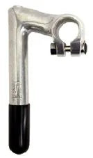 Quill Stem — 22.2mm Quill (For 1" Headset) / 25.4mm Bar / 80mm Reach x 0° / Alloy / Silver