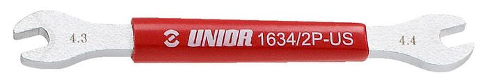 Unior Spoke Wrench — 4.3/4.4mm / Square Drive for Shimano / Red / 624951