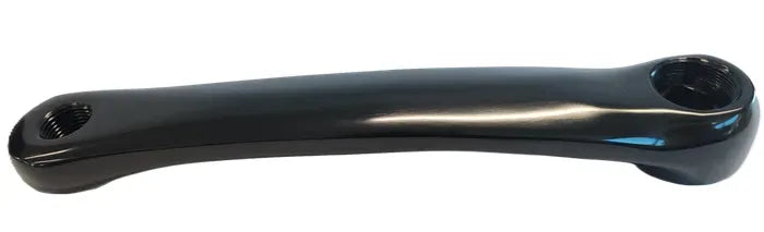 Low Profile Alloy Crank Arm — Left Hand / 175mm / Square Taper (JIS) / Diamond Orientation / Black