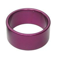 Alloy Headset Spacer —15mm Height / 28.6mm (1 1/8") / Purple