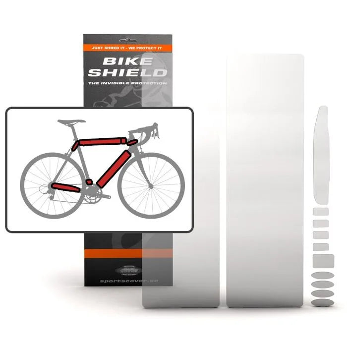 Bikeshield Fullpack Kit — Oversized / Clear Matte