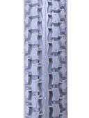 Pram Wire Bead Tyre  — 12 1/2 x 2 1/4" (47-203) / Grey / Grey Wall