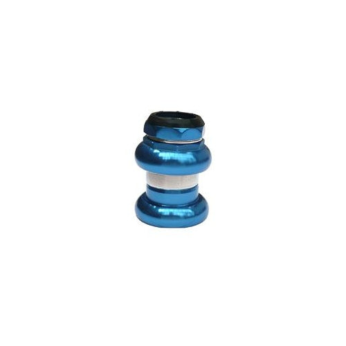 Alloy Threaded 1 1/8" Headset — EC34/28.6-26tpi (25.4 Quill) x EC34/30 / Blue