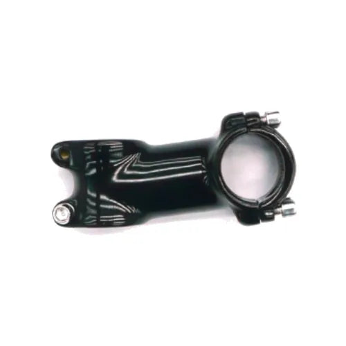 Threadless Stem — 1 1/8" (28.6mm) Steerer / 80mm x 7° / 31.8mm Bar / Alloy / Polished Black