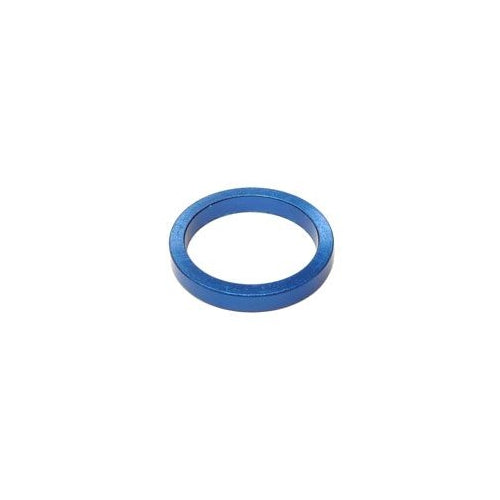 Alloy Headset Spacer — 5mm Height / 28.6mm (1 1/8") / Blue