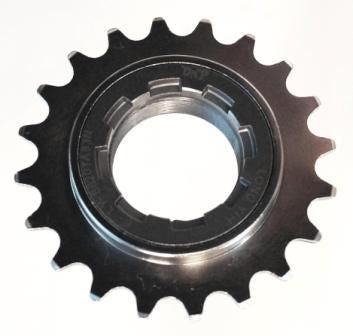DNP Singlespeed Freewheel — 3/32" x 20t / ISO (1.375" x 24tpi) / Silver