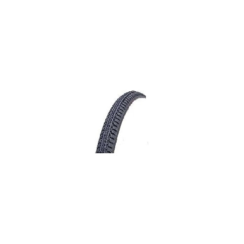 Block Pattern Wire Bead Tyre  — 24 x 1 3/8" / 650A (37-540) / Black Wall