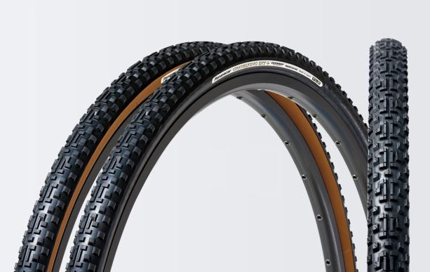 Panaracer Gravelking EXT Plus Tubeless Tyre — 700 x 33c (33-622) / Brown Wall