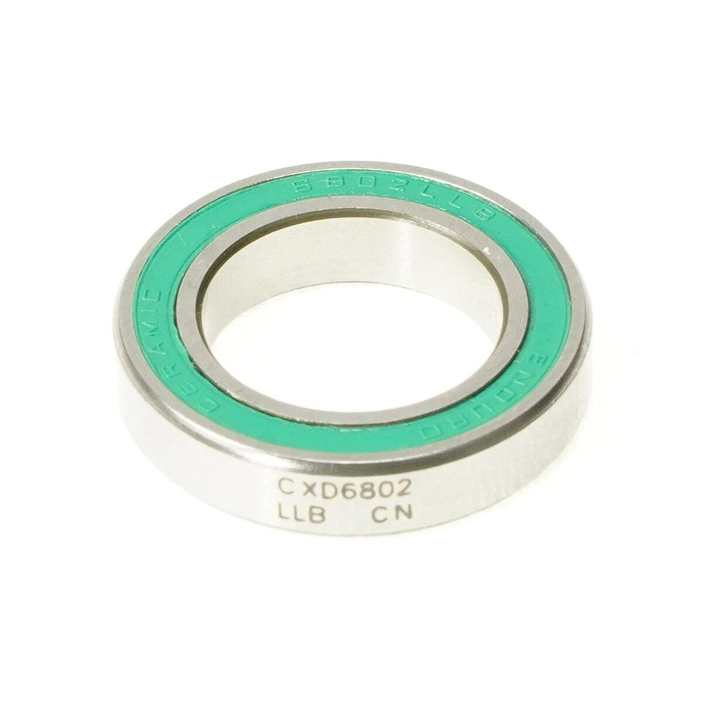 Enduro CXD 6802 LLB XD15 CERAMIC Bearing — Radial / ABEC 5 / C3 / 15 x 24 x 5mm [1pc]