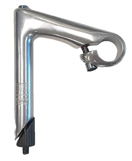 Quill Stem — 22.2mm Quill (For 1" Headset) / 25.4mm Bar / 100mm Reach x 0° / Alloy / Silver