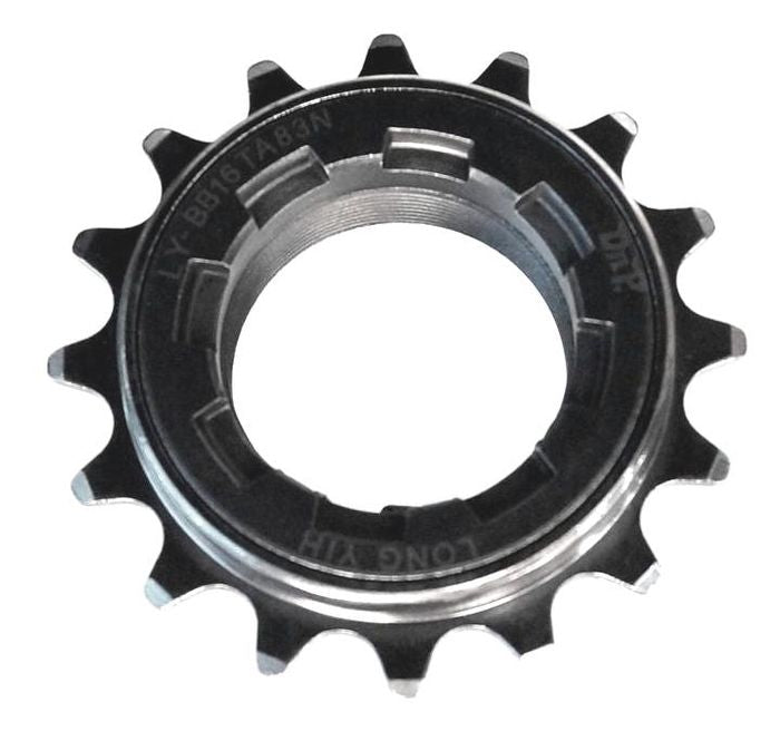 DNP Singlespeed Freewheel — 3/32" x 16t / ISO (1.375" x 24tpi) / Silver