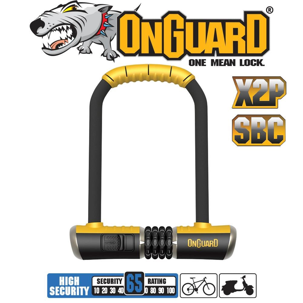 OnGuard Bulldog Series U-Lock — Combo
