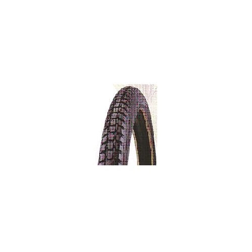 Block Pattern Wire Bead Tyre  — 28 x 1 1/2" (40-635) / Black Wall