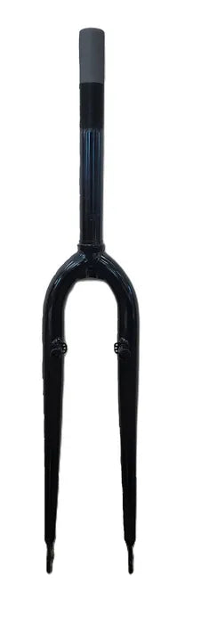 Rigid Trekking Fork — For 700c Wheel / 1 1/8" Threaded / Canti/V-Brake / Steel / Black