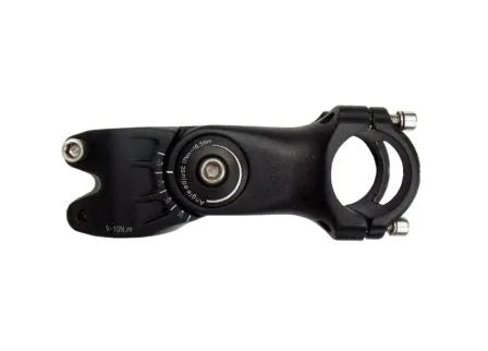 Adjustable Threadless Stem — 1 1/8" (28.6mm) Steerer / 90mm x -20-60° / 31.8mm Bar / Alloy / Black