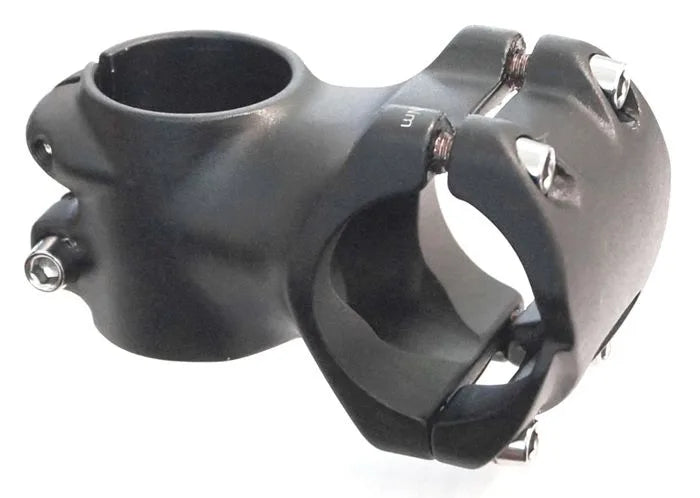 Threadless Stem — 1 1/8" (28.6mm) Steerer / 45mm x 0° / 35.0mm Bar / Alloy / Black