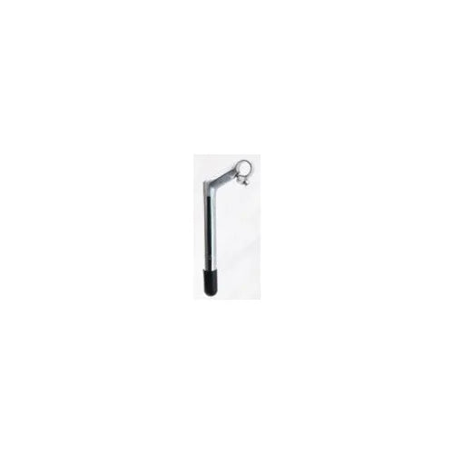Quill Stem — 25.4mm Quill (For 1 1/8" Headset) / 25.4mm Bar / 80mm Reach x 30° / Silver