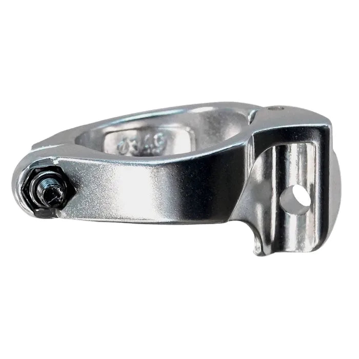 Band Clamp for Braze On Front Derailleur — 34.9mm / Alloy / Silver