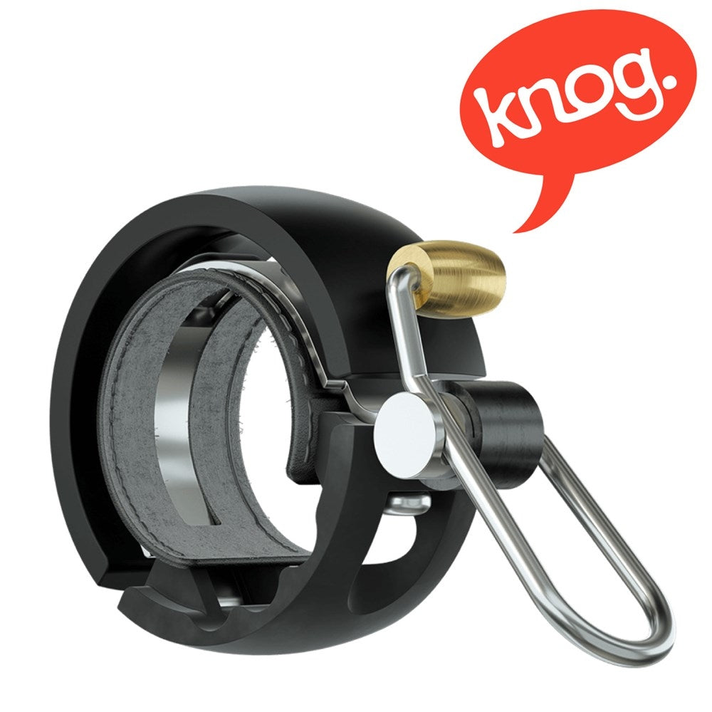 Knog Oi Luxe Bell — Small (22.2mm) / Matt Black