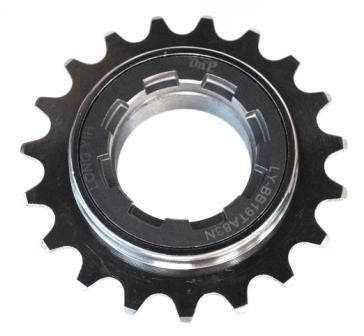 DNP Singlespeed Freewheel — 3/32" x 19t / ISO (1.375" x 24tpi) / Silver
