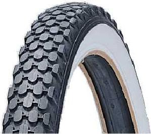 Tough Block Wire Bead Tyre  — 26 x 2.10" (54-559) / White Wall