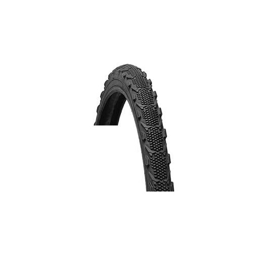Semi Slick Wire Bead Tyre  — 700 x 35c (35-622) / Black Wall
