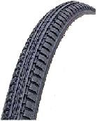Block Pattern Wire Bead Tyre  — 18 x 1.75" (47-355) / Black Wall