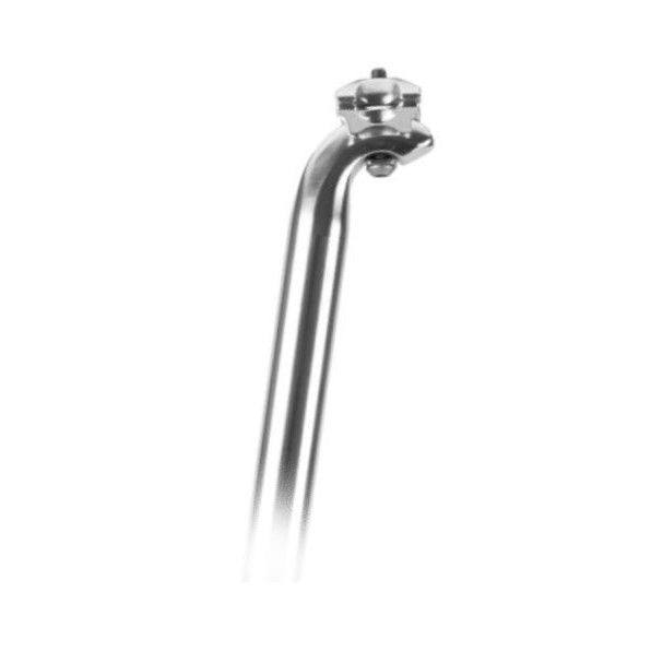 Micro Adjust Seatpost — 27.2mm x 350mm / 20mm Setback / Alloy / Silver